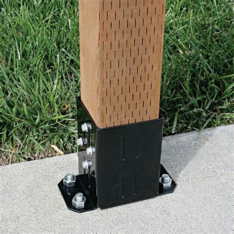 fence post anchor for concrete